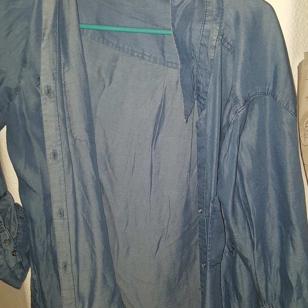 Floid chambray top
